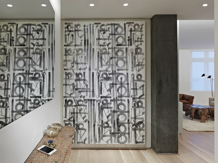 Роспись стен лофт