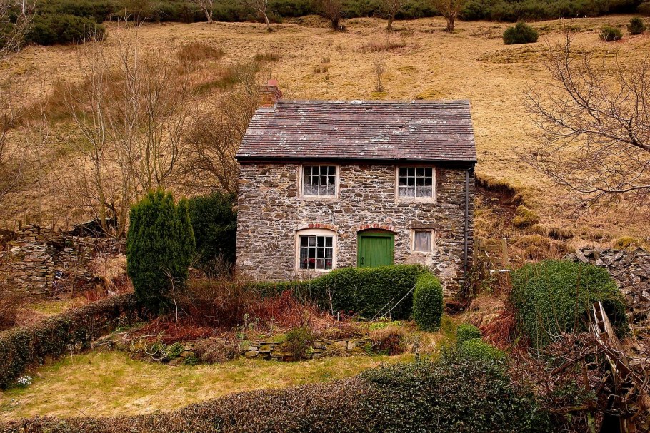 Английские каменные домики