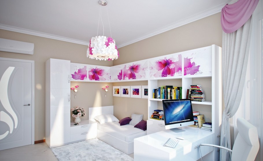 Детская гостиная для девочки