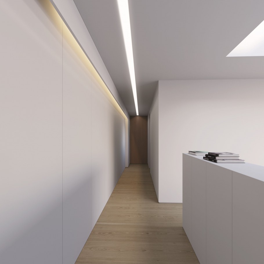 Встроенный линейный светодиодный светильник 2000мм