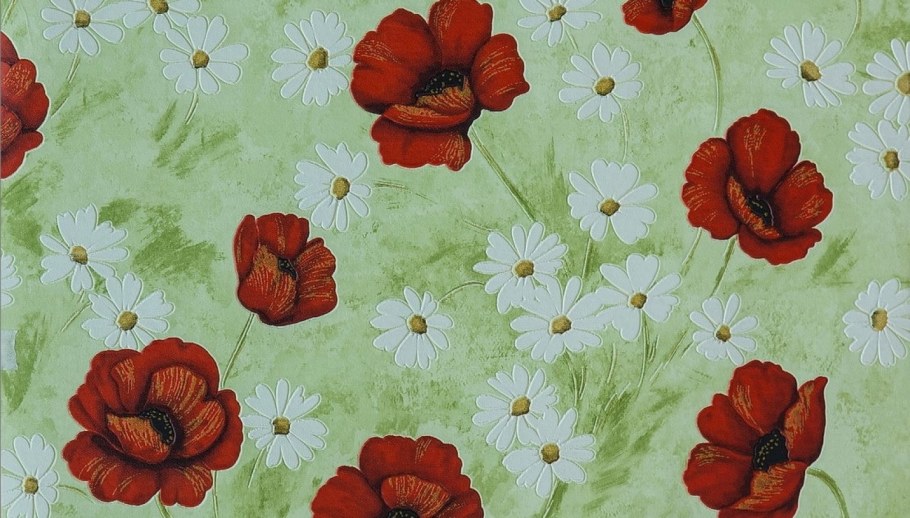 Обои с маками на кухню