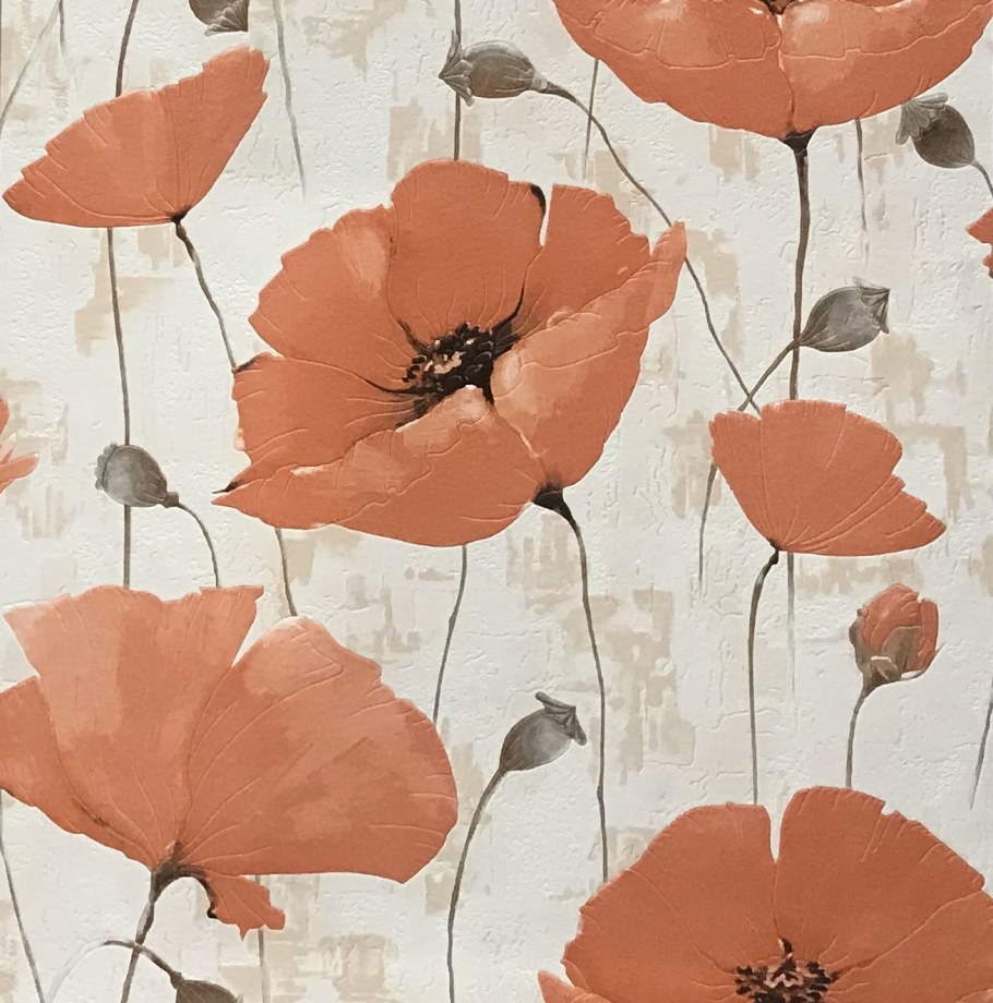 Обои с маками на кухню