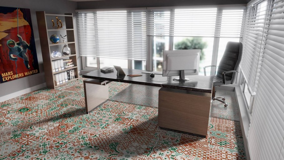 Ламинат Falquon Quadro Marmorata Chiara q1004