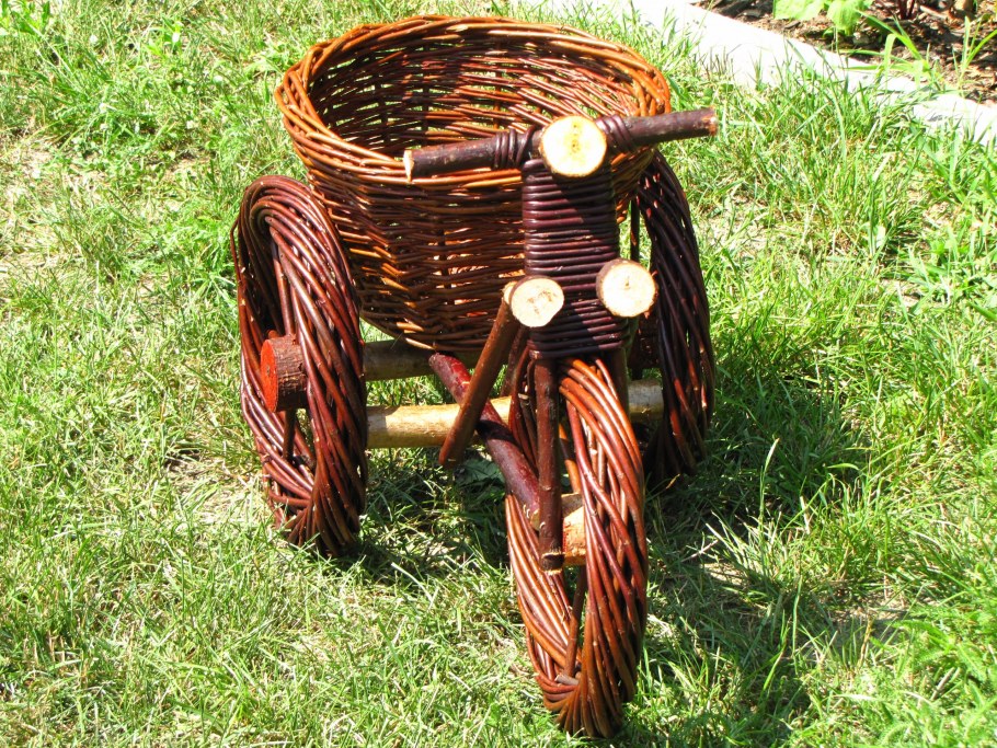 Велосипед украшение для сада