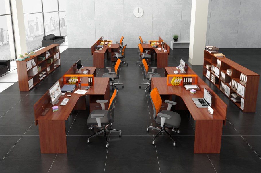 Мебель для персонала стиль АЛСАВ