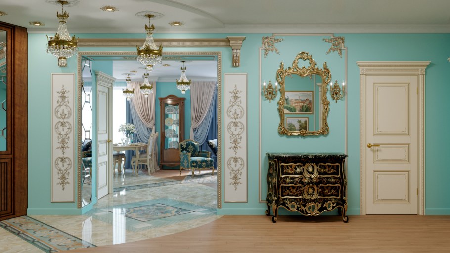 Стиль Барокко в интерьере