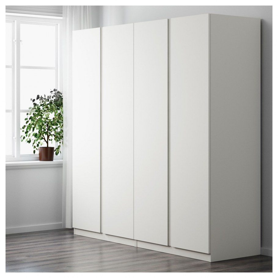 ПАКС гардероб, белый, ФОРСАНД белый