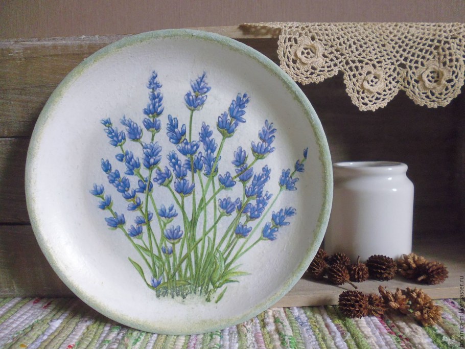 Шкаф-витрина для посуды СБК Кантри