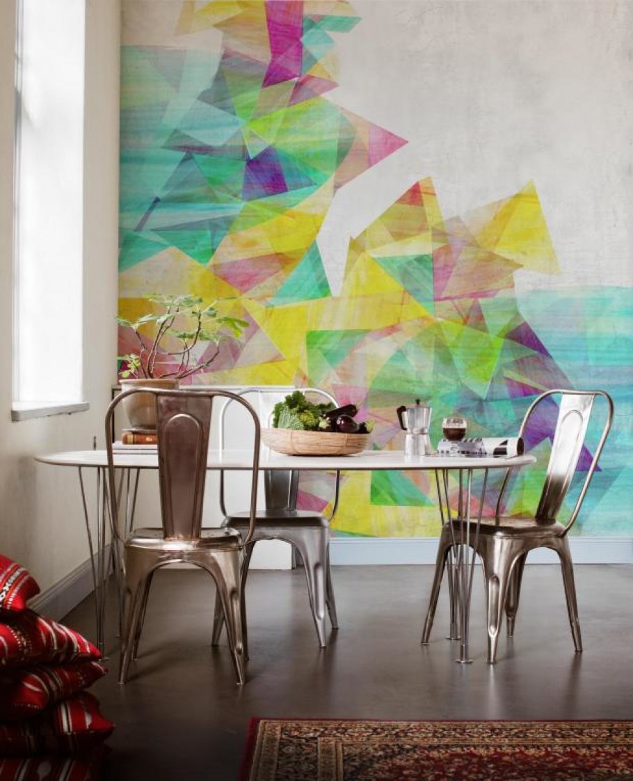 Геометрическая абстракция в интерьере
