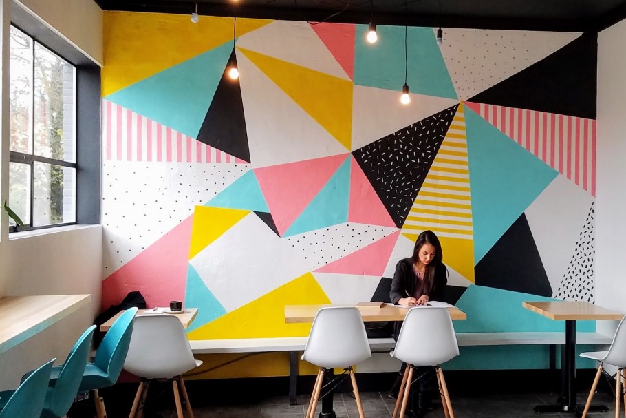 Геометрические фигуры в интерьере