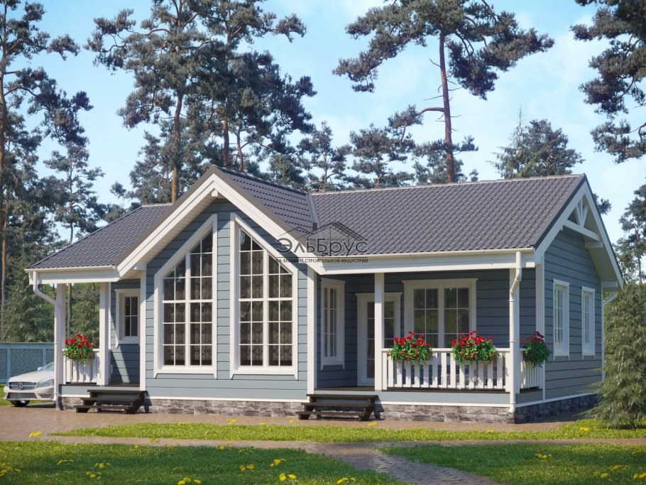 Терраса с балконом