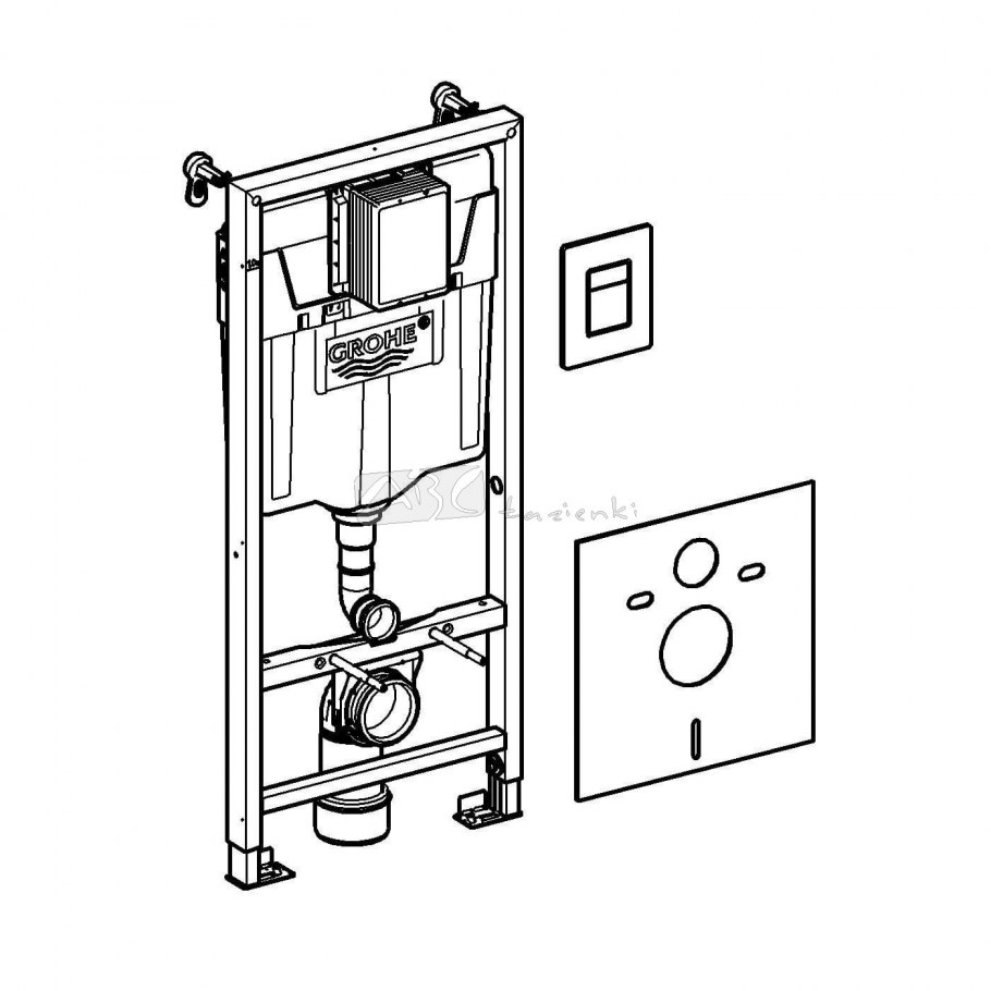 Безободковый унитаз Cersanit