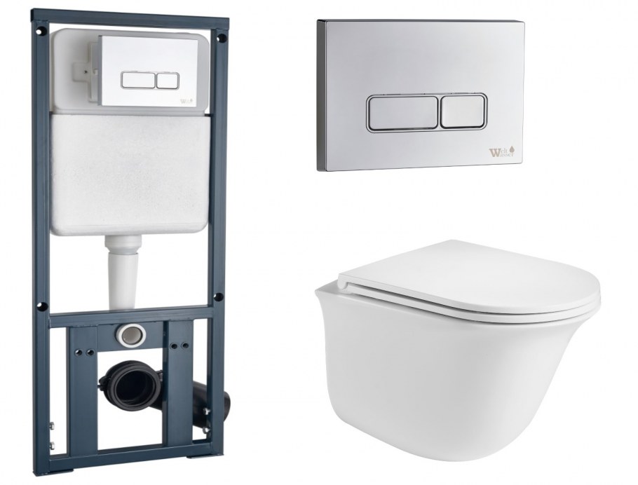 Унитаз Gelbach 004 MT-BL комплектация