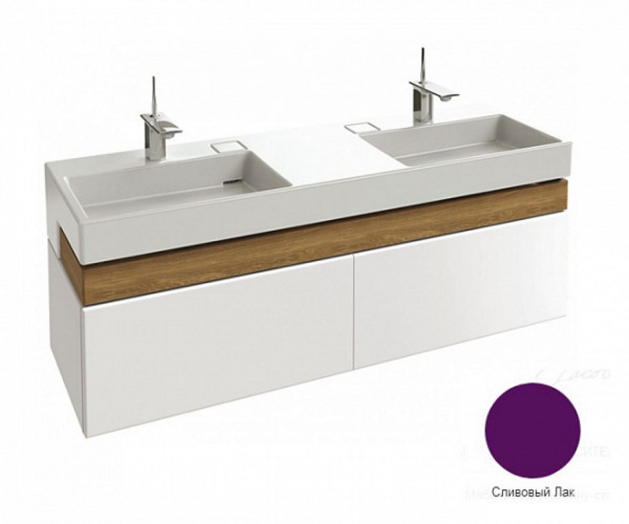 Двойная раковина 120 см Jacob Delafon Terrace exb112