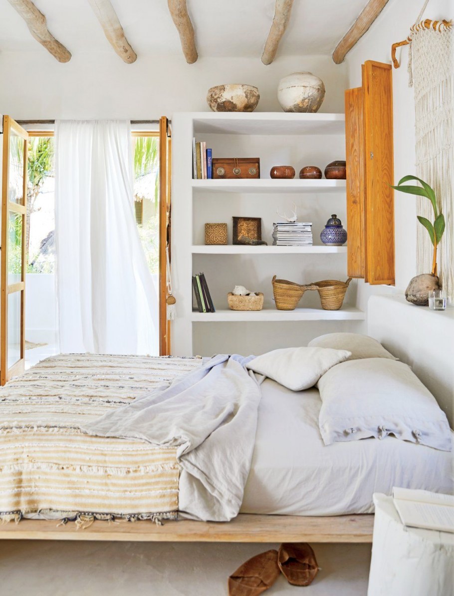 Спальня в стиле бунгало