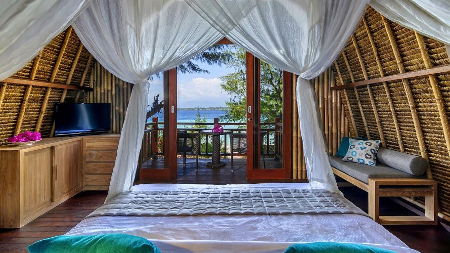 Спальня в бунгало