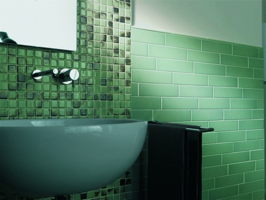 Плитка кабанчик в ванной