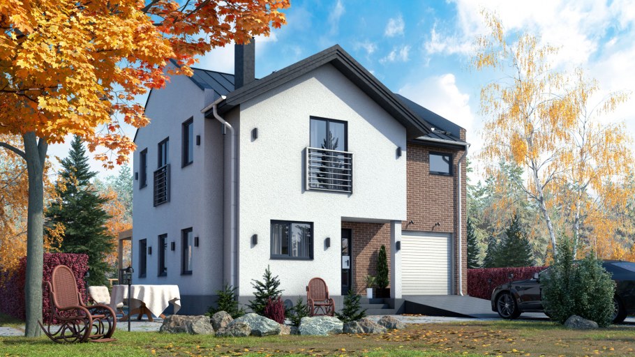 Крыша в голландском стиле