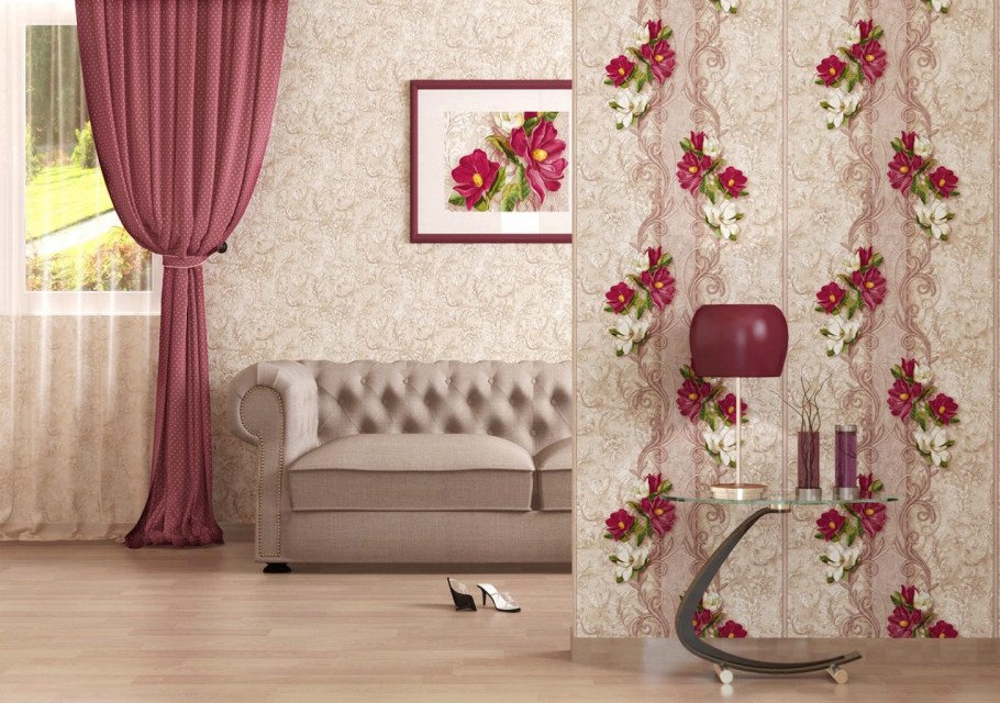 Обои Камелия 2854(12)2в1т2 винил Гомель Фокс