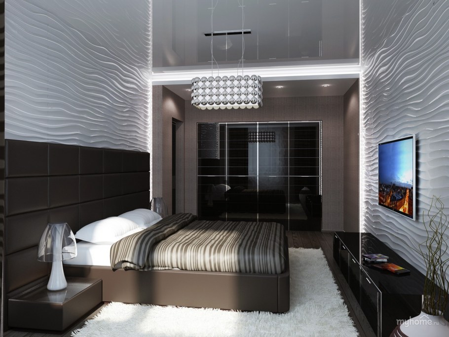 Спальня Хай тек