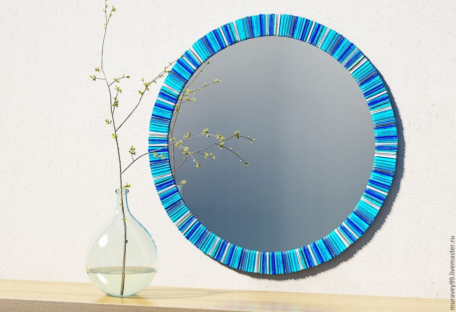 Зеркало, d=600mm,