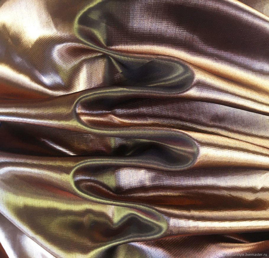 Ткань с золотым отливом