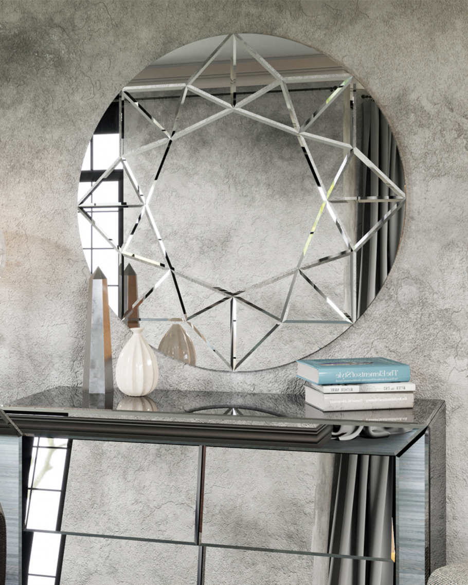 Зеркальное панно Illusion Silver md834sl