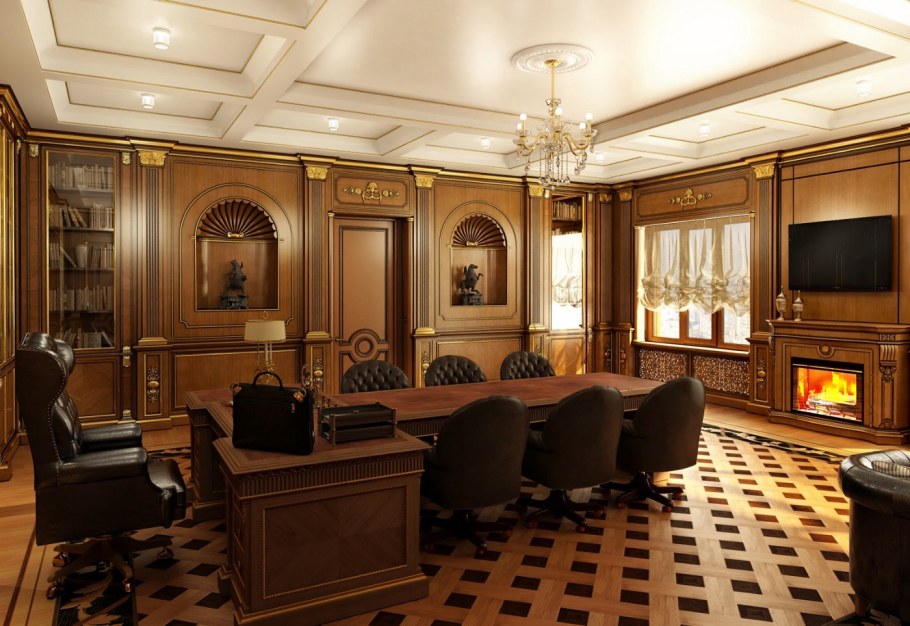 Офис в классическом стиле