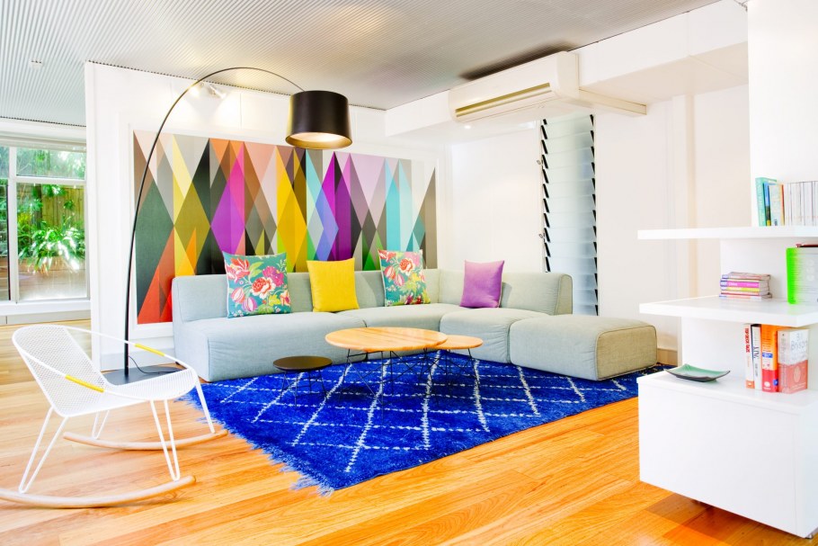 Красный цвет в интерьере