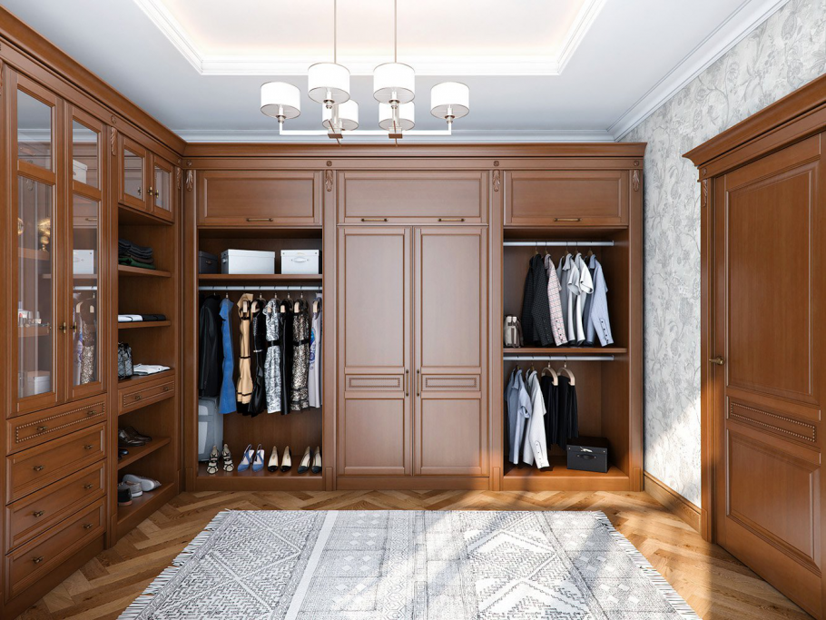 Цвет гардеробной