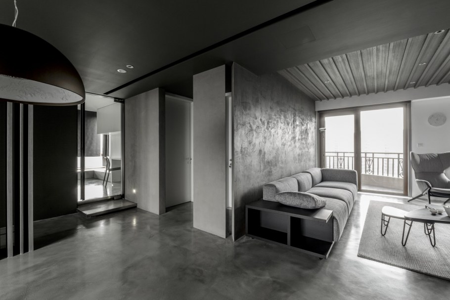 Архитектурный бетон в интерьере