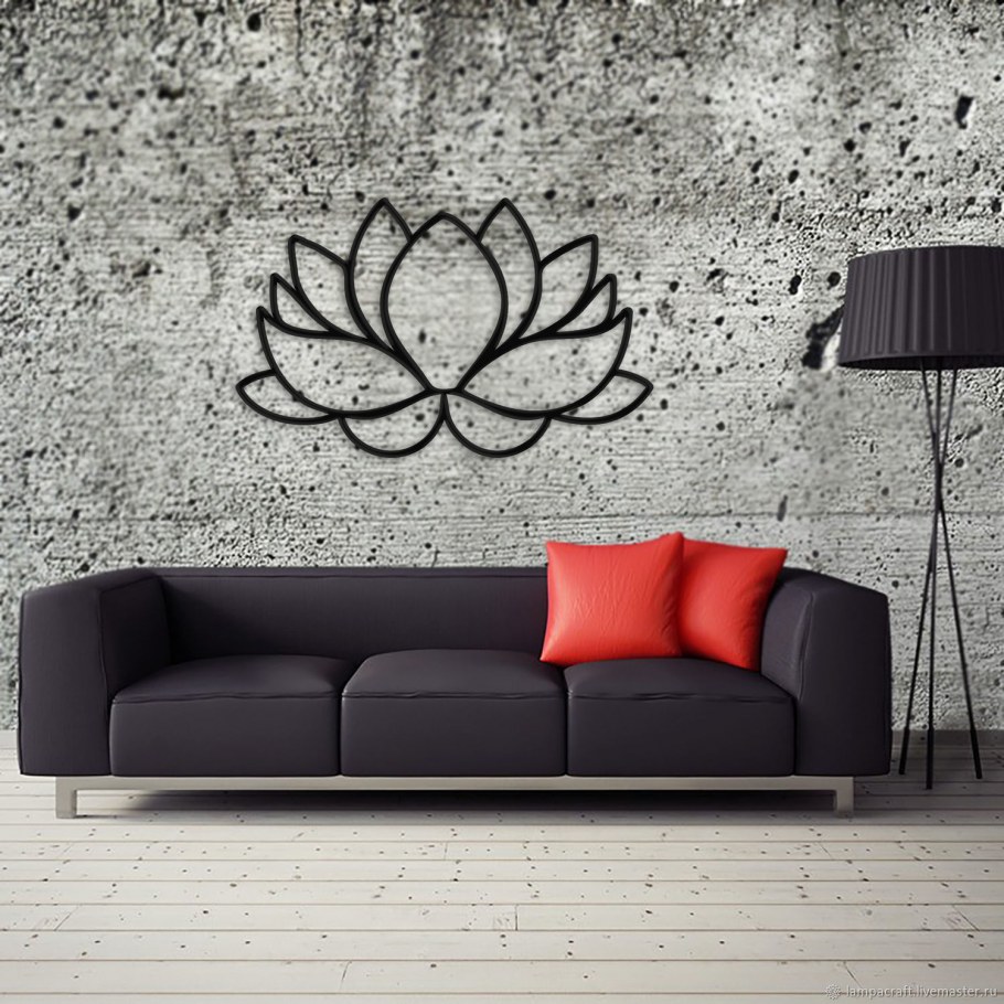 Настенный декор из металла