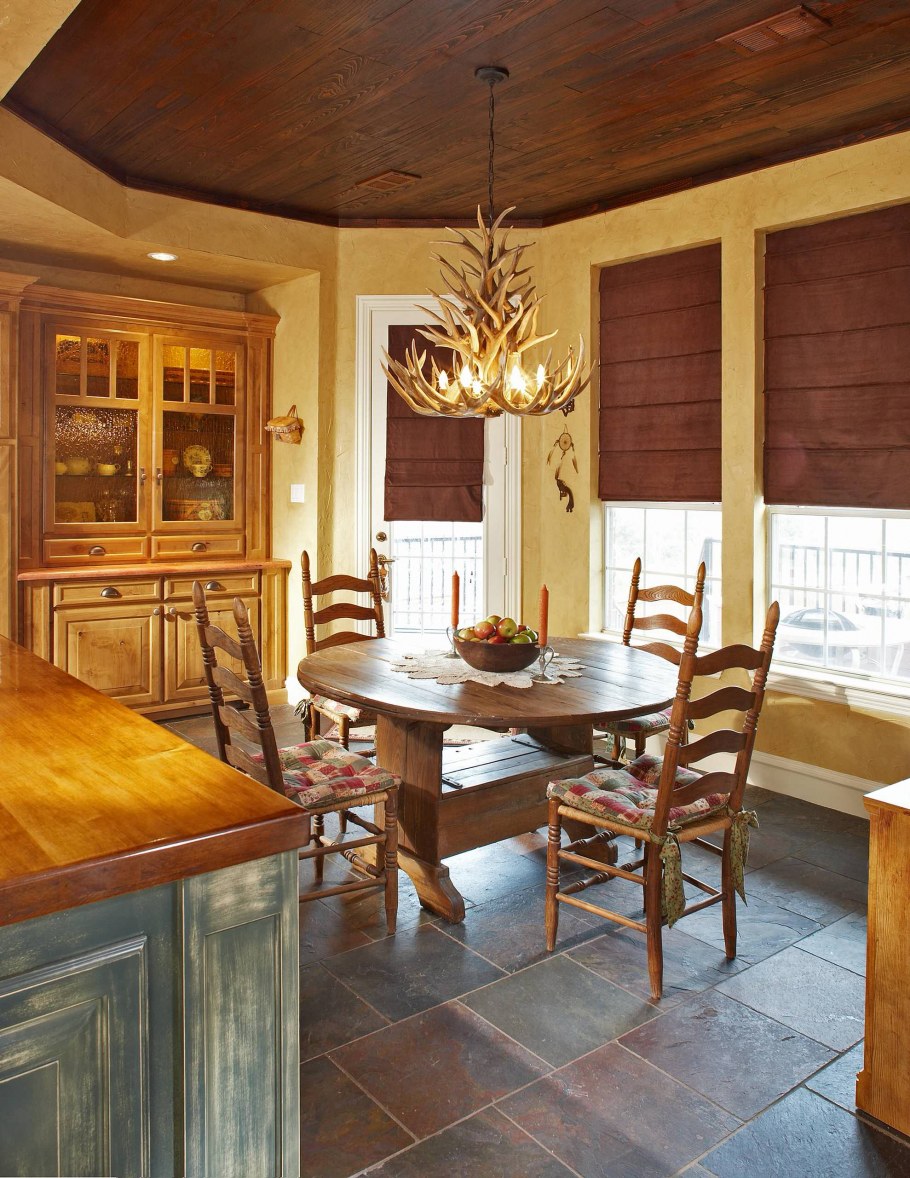 Кухня в колониальном стиле