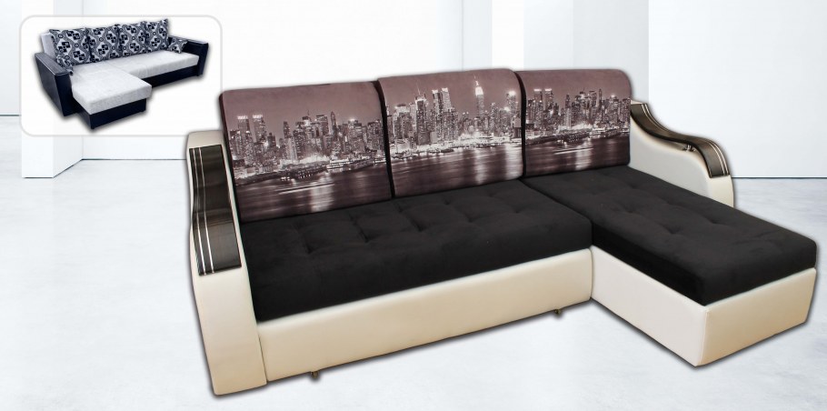 Угловые диваны софа Атланта