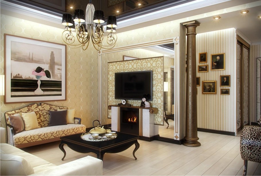 Молдинги для стен ар деко