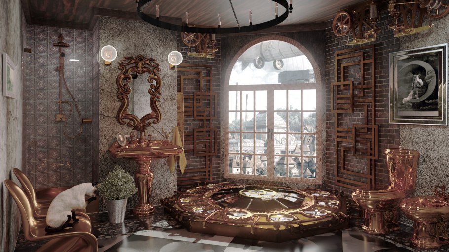 Стиль стинг панк в интерьере