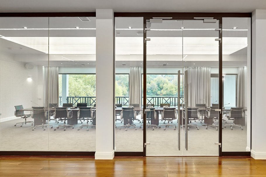 Стеклоблоки в интерьере