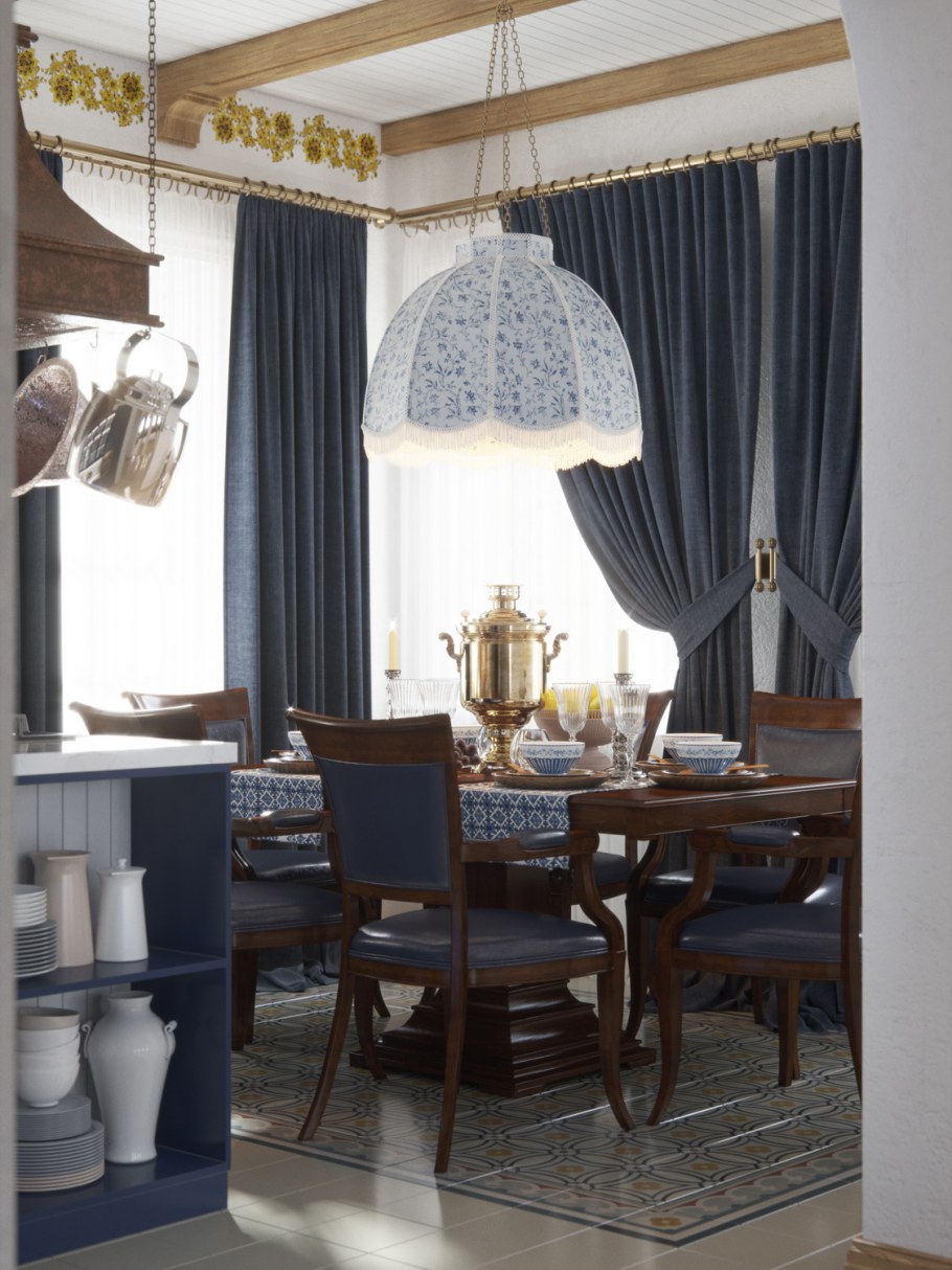 Казачья тематика в интерьере