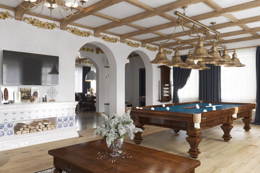 Казачий стиль в интерьере