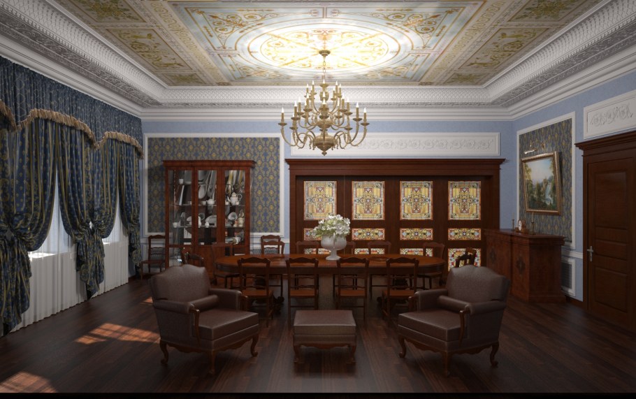 Неоклассицизм Европа дворец