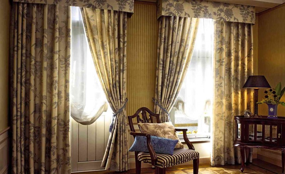 Шторы в стиле гранж