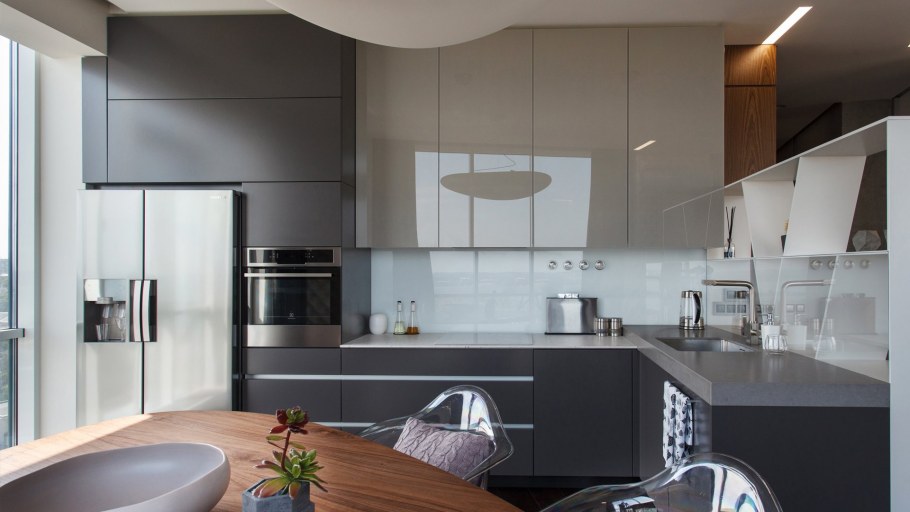 Современные кухни угловые