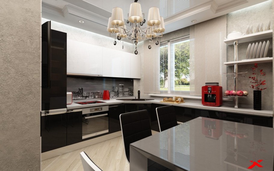 Современные кухни в малогабаритных квартирах