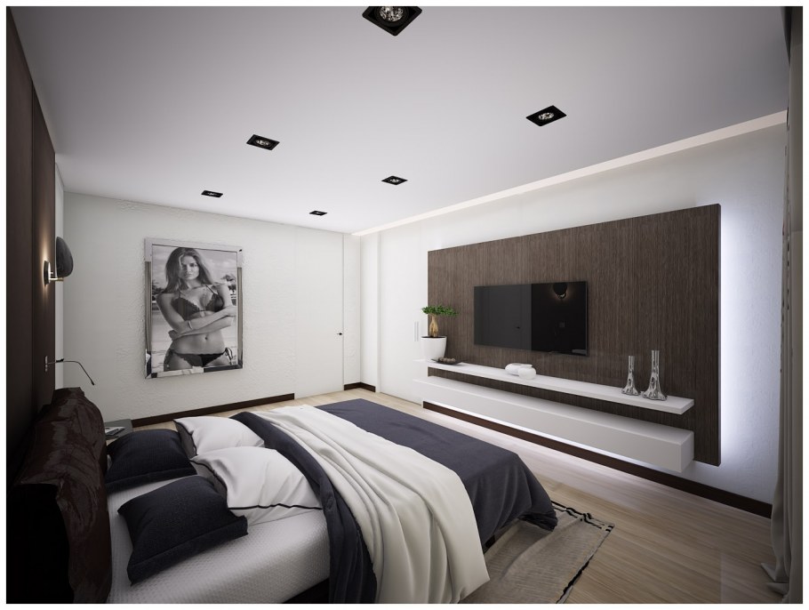 Мужская комната в стиле Минимализм