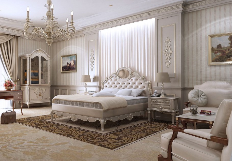 Зал в стиле Барокко в квартире