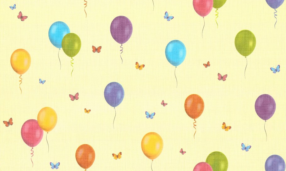 Обои с воздушными шарами