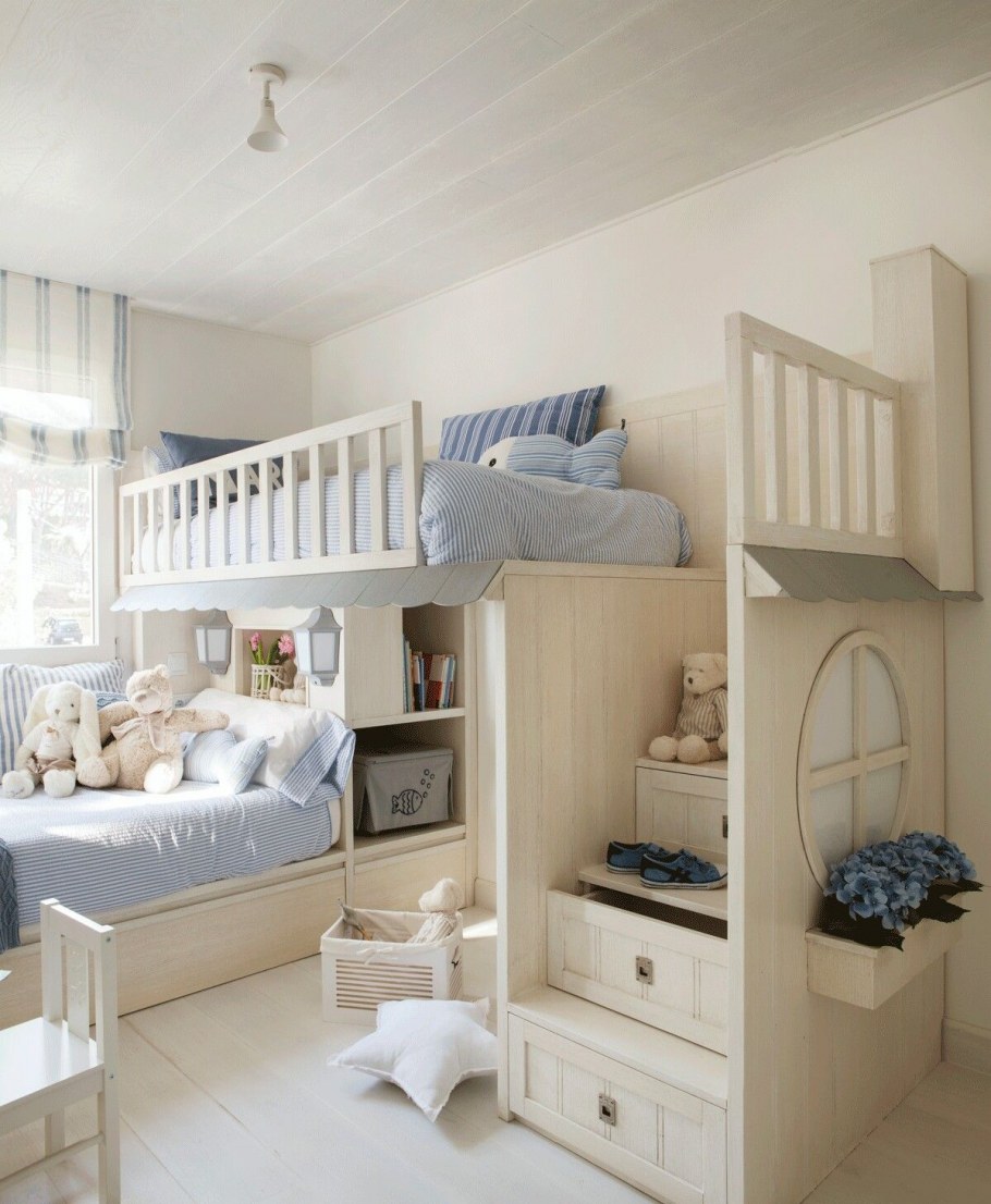 Идеи детской комнаты для двоих детей