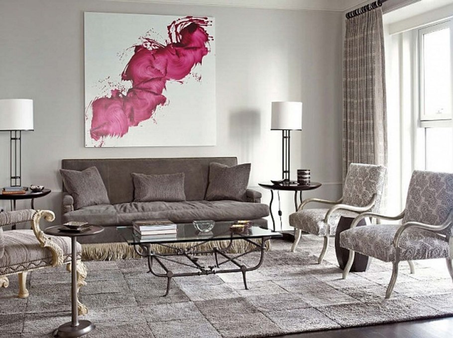 Серый цвет в интерьере