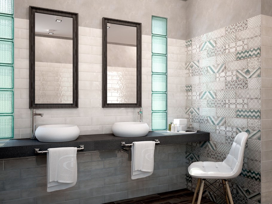 Gracia Ceramica collage White Wall 02