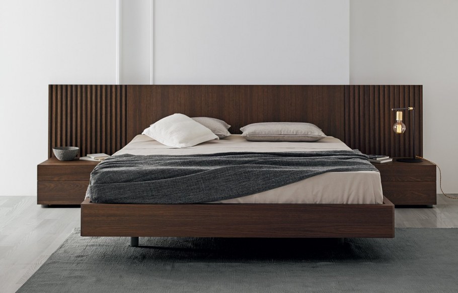 Деревянное изголовье для кровати Минимализм